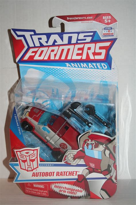 Transformers Animated - Ratchet Deluxe Class Figure - Parry Game Preserve