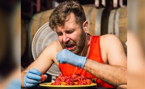 Watch: Man Eats World's Spiciest Chillies, Sets Speed World Record