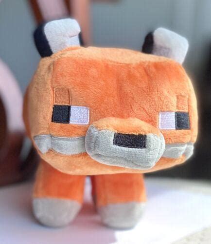 Minecraft - Fox Plush Mojang Mattel Stuffed Animal NWT (orange) 12" | #4557515604