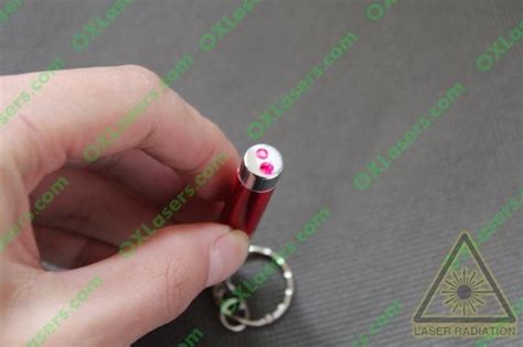 5mw 2in1 led red laser pointer/ keychain laser pointer free shipping - OX-RL005 - oxlasers ...
