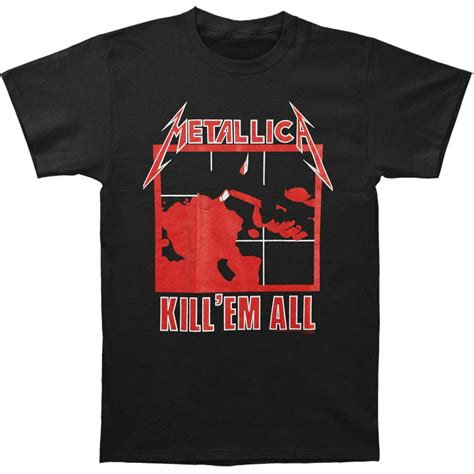 Metallica - Metallica Men's Kill 'Em All T-shirt Black - Walmart.com - Walmart.com