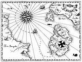 Map Coloring Treasure Pirate Pages World Kids Comments Getdrawings Play Color sketch template