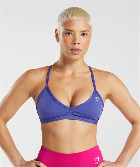 Gymshark Minimal Sports Bra - Liberty Purple | Sports bra, Sports bra ...