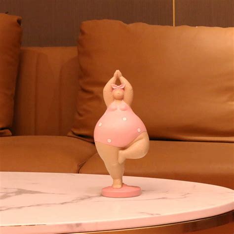 Resin Yoga Pose Statue Tabletop Crafts for Home Shelf SPA Room Office Decorative - Walmart.com