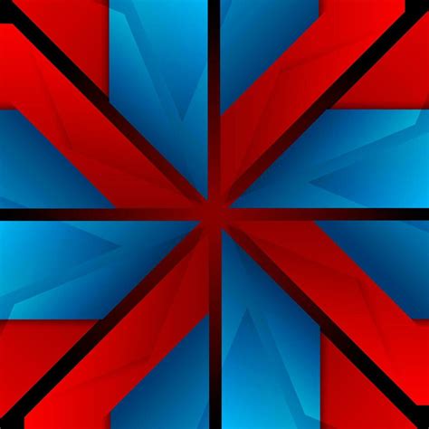 Red and blue abstract geometric background 26731856 Vector Art at Vecteezy