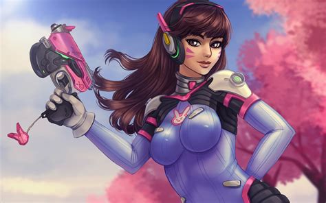 DVa Overwatch Artwork Wallpapers | HD Wallpapers | ID #24487