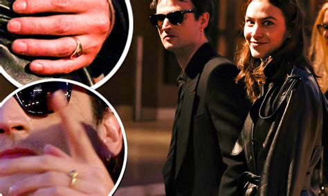 Alexa Chung and Tom Sturridge step out with 'engagement rings'