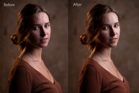 Portraits retouching on Behance