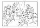 Coloring Page Family 18th Century  Free Printables Img 9899 sketch template