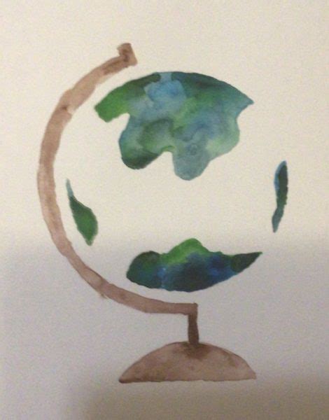 Watercolor Globe - Sparketh