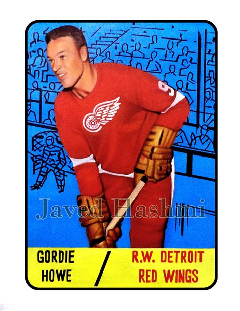 Portrait: Gordie Howe | Detroit Red Wings