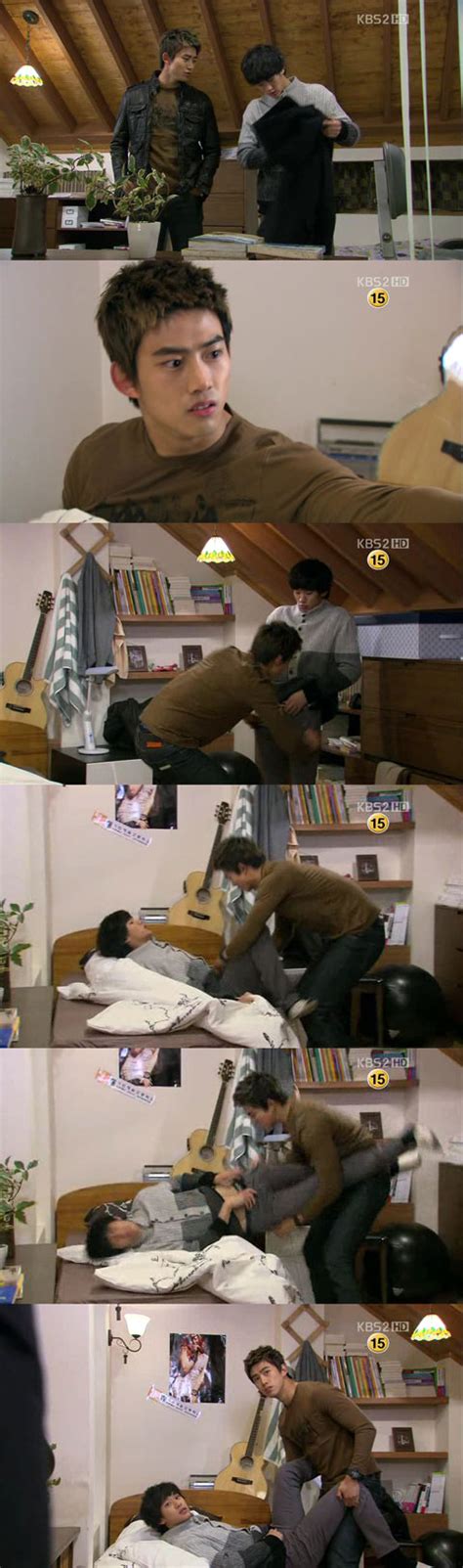 [Spoiler] "Dream High" Kim Soo-hyun - Tacyeon giddy bed scene 'Take it off VS Oh my don't do ...