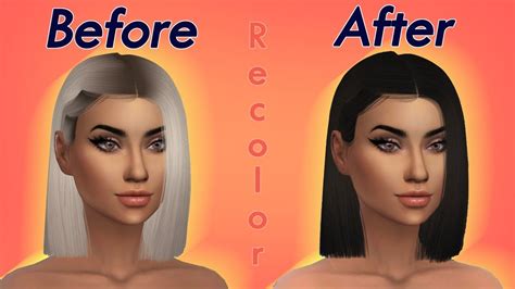 Sims 4 Hair Recolor Tutorial | Images and Photos finder
