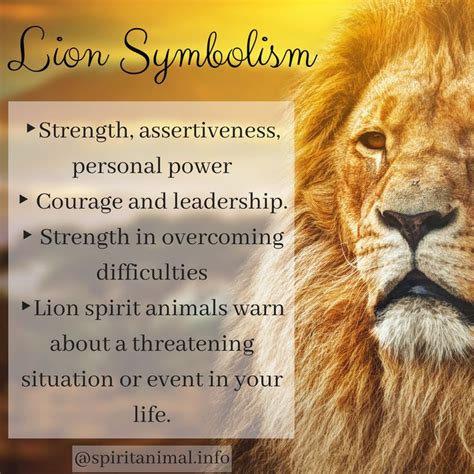 Lion Spirit Animal | Totem Meaning | Lion spirit animal, Spirit animal ...