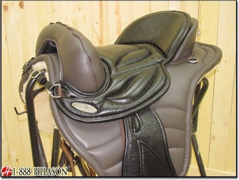 Hilason Treeless Endurance Trail Pleasure Saddle 18 165