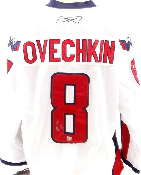 Amazon.com : Alex Ovechkin Autographed Jersey - Autographed NHL Jerseys ...