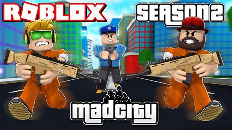 NEW AWESOME SEASON 2 in ROBLOX MAD CITY - YouTube