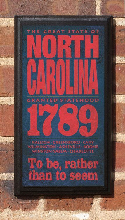 NC: To BE, Rather Than to Seem. Best state motto ever! | North carolina, North carolina homes ...