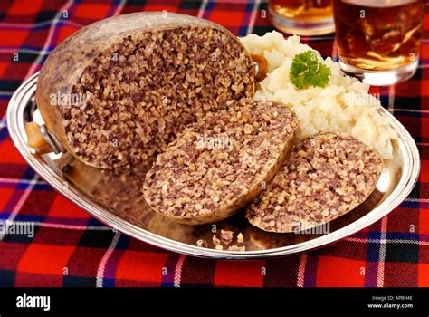 SCOTTISH HAGGIS / BURNS NIGHT Stock Photo - Alamy