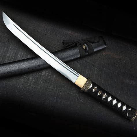 Tanto Sword | Handmade Japanese Short Tanto Sword 1045 Carbon Steel - TrueKatana