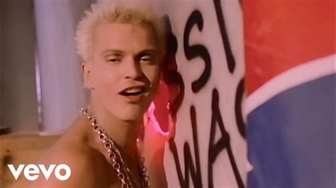 Billy Idol - Hot In The City Lyrics And Videos