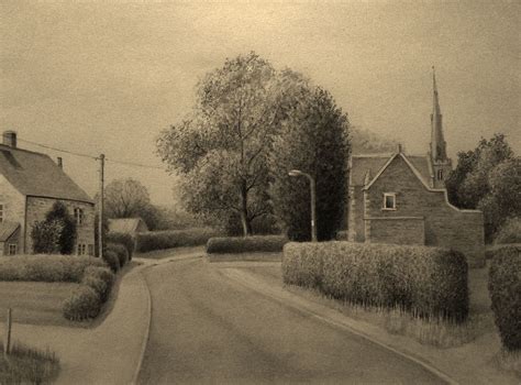 Realistic Pencil Drawings Of Landscapes : LANDSCAPES - Graphite Pencil ...