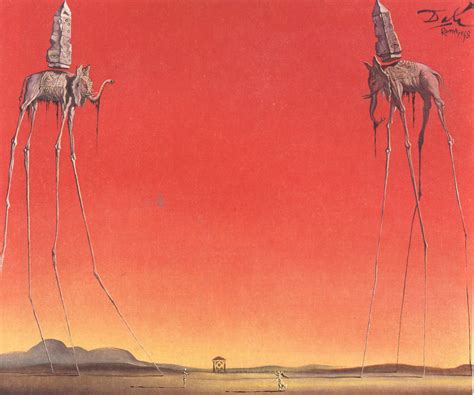 Salvador Dali Elephants