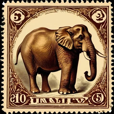 Vintage Postage Animal Stamps Stable Diffusion Prompt - promptsideas.com