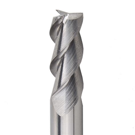 1/4" X 3" 3FLUTE SOLID CARBIDE SQUARE END MILL ALUMINUM - icarbide