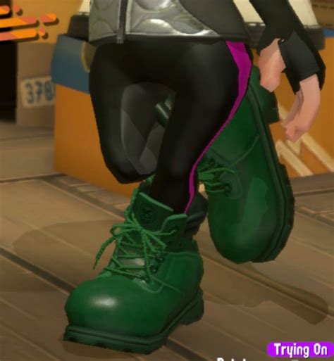File:New leaf leather boots.png - Inkipedia, the Splatoon wiki