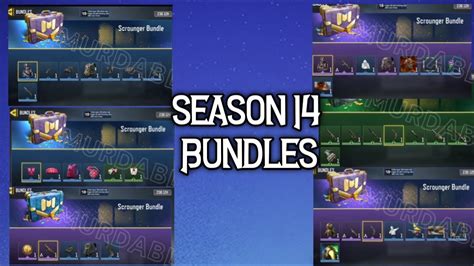 SEASON 14 BUNDLES CALL OF DUTY MOBILE COD MOBILE CODM - YouTube