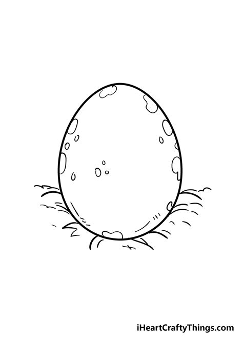 Egg Drawing For Kids