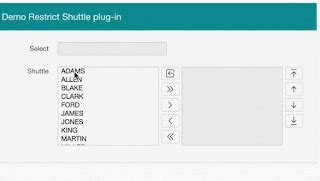 About Oracle: Oracle Apex Plug-in for restricting shuttle choices