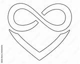 Infinity Sign Coloring Pages sketch template