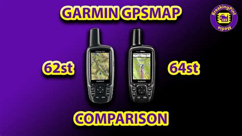 Garmin GPSMAP 64st vs 62st - YouTube