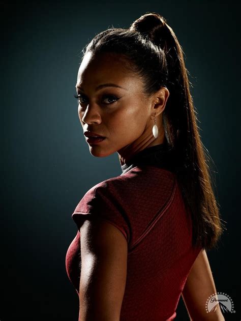 ST09: Publicity Photos | Zoe saldana star trek, Star trek movies, Star trek 2009