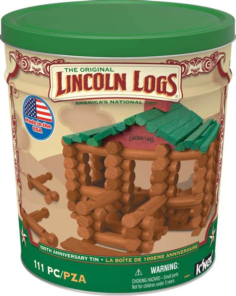 Celebrate 100 years of LINCOLN LOGS® with this nostalgic set, just like you remember! | Lincoln ...