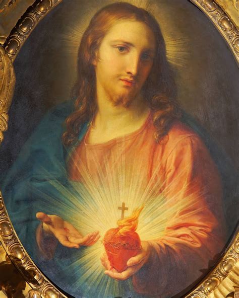 "He loved his own in the world and he loved them to the end." John 13:1 // Sacred Heart of Jesus ...