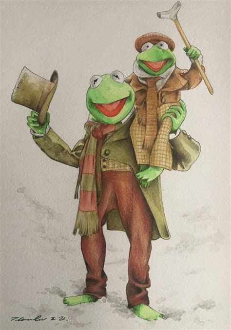 The Muppets Christmas Carol Kermit Bob Cratchit by billyboyuk on DeviantArt