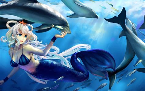 Anime Mermaids Wallpapers - Wallpaper Cave