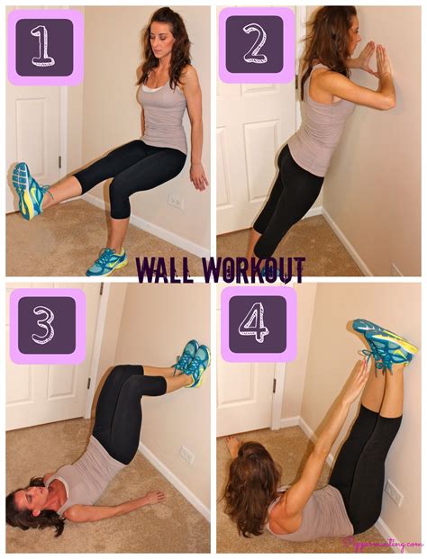 Got a Wall? You’ve Got a Workout. | Wall workout, Easy workouts, Exercise