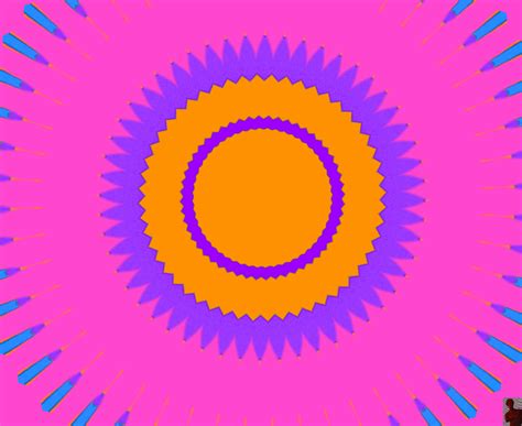 psychedelic mandala gif | WiffleGif