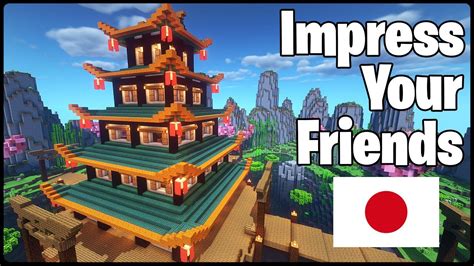 Impress Your Friends With This Japanese Temple｜Minecraft Tutorial #36 - YouTube