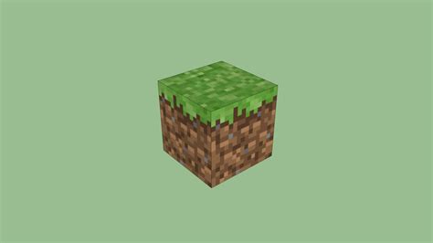 Minecraft Grass Block | 3D Warehouse