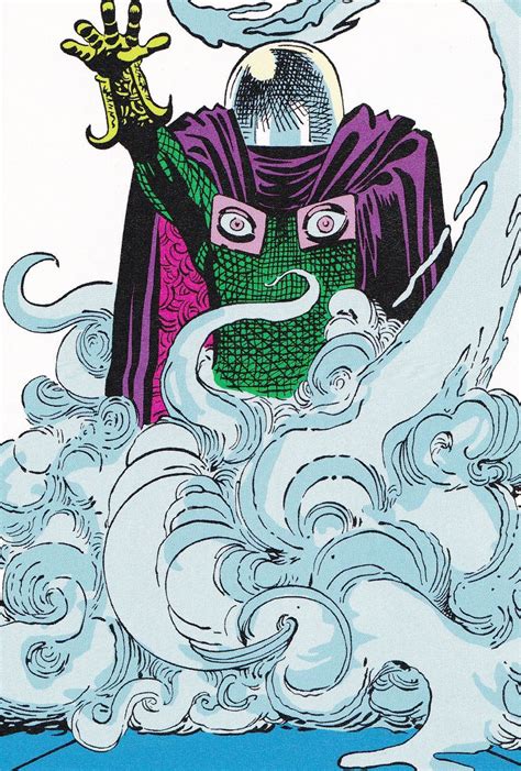 For King and Cocktails | Steve ditko, Mysterio marvel, Comic villains