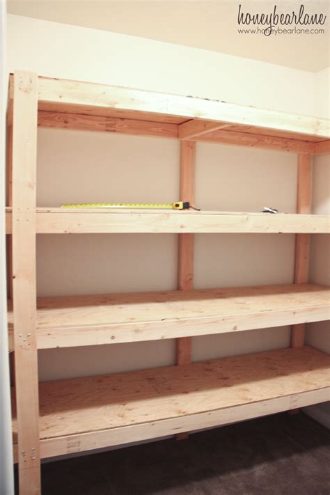 Build wooden shelves