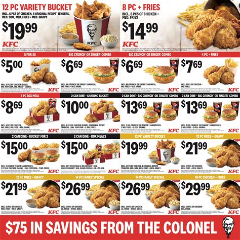 KFC Canada Coupons (British Columbia), until December 15, 2019