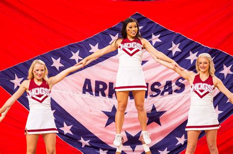 Razorback Spirit Squads Select 2021-22 Cheer Team | Arkansas Razorbacks