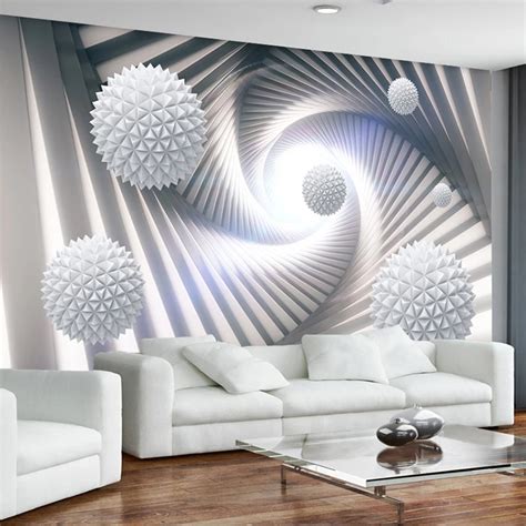 3D Wallpaper Space Circle Balls – latippas.com | 3d wallpaper space, Mural wallpaper, 3d wall murals