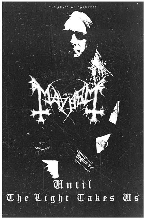 MAYHEM | Black metal art, Mayhem black metal, Heavy metal art